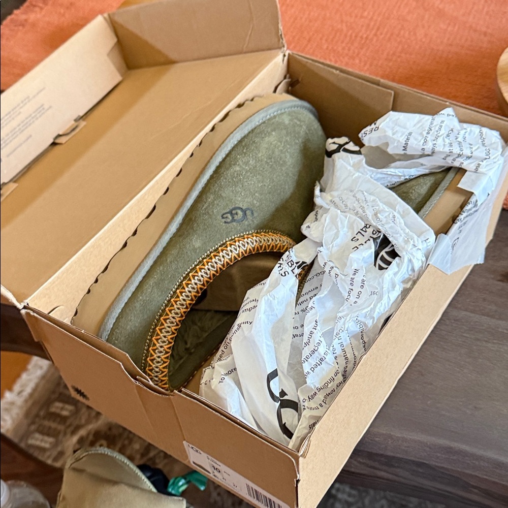 UGG Sage Green Slippers